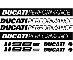 Ducati 1198s motociklo lipdukai