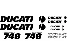 Ducati 748 Desmoquattro lipdukų rinkinys
