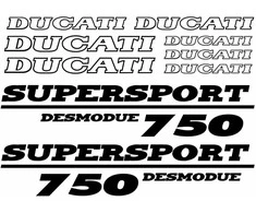 Ducati 750 Desmodue lipdukų rinkinys