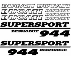 Ducati 944 Desmodue lipdukų rinkinys