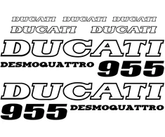 Ducati 955 desmo motociklo lipdukai