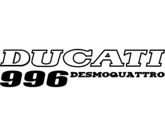 Ducati desmoquattro 996 motociklo lipdukai