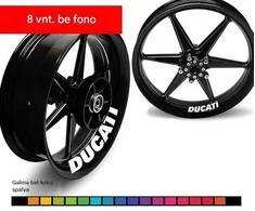 Ducati – motociklo lipdukų rinkinys 4vnt