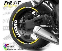 Ducati motociklo ratlankių lipdukai