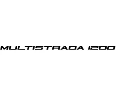 Ducati multistrada 1200 motociklo lipdukai