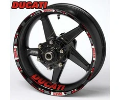 Ducati ratlankių lipdukai – Italy Edition 20 vnt. rinkinys