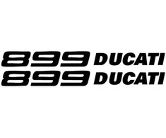 Ducati Stickers Motociklo lipdukai Ducati 899 V5, 2 vnt.