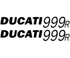Ducati Stickers Motociklo lipdukai Ducati 999 R Homologation, 2 vnt.