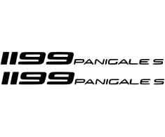 Ducati Stickers Motociklo lipdukai Ducati 1199 Panigale S, sportinio stiliaus, 2 vnt.
