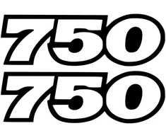 Ducati Stickers Motociklo lipdukai Ducati Supersport 750 V3, apdailos plastikams, 2 vnt.