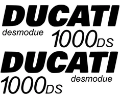 Ducati Stickers Motociklo lipdukai Ducati 1000 DS Desmodue, 2 vnt.