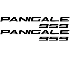 Ducati Stickers Motociklo lipdukai Ducati Panigale 959, sportinio stiliaus, 2 vnt.