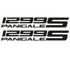 Ducati Stickers Motociklo lipdukai Ducati 1299 Panigale S V2, sportinio stiliaus, 2 vnt.