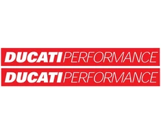 Ducati Stickers Motociklo lipdukai Ducati, dizainas Nr. 2, 2 vnt.