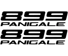 Ducati Stickers Motociklo lipdukai Ducati 899 Panigale V2, sportinio stiliaus, 2 vnt.