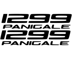 Ducati Stickers Motociklo lipdukai Ducati Panigale 1299, sportinio stiliaus, 2 vnt.