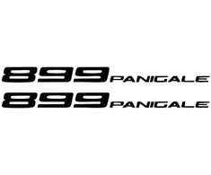 Ducati Stickers Motociklo lipdukai Ducati 899 Panigale V2, apdailos plastikams, 2 vnt.