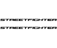 Ducati Stickers Motociklo lipdukai Ducati Streetfighter, 2 vnt.