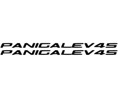 Ducati Stickers Motociklo lipdukai Ducati Panigale V4S, 2 vnt.