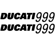 Ducati Stickers Motociklo lipdukai Ducati 999 V4, 2 vnt.