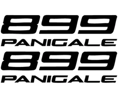 Ducati Stickers Motociklo lipdukai Ducati 899 Panigale V3, kėbulo apdailai, 2 vnt.