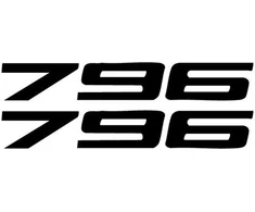 Ducati Stickers Motociklo lipdukai Ducati Monster 796, 2 vnt.