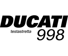 Ducati testastretta 998 motociklo lipdukai – TR-2311