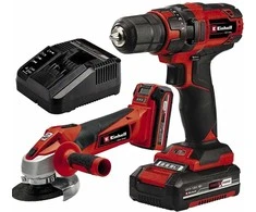 Einhell 18V įrankių rinkinys su šlifuokliu