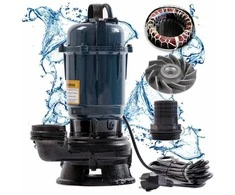 Galingas septinis siurblys 3750W su smulkintuvu