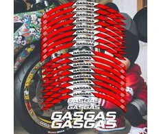 GASGAS motociklo ratlankių lipdukai