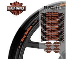 Harley-Davidson ratlankių lipdukų rinkinys