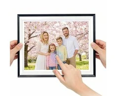HD IPS skaitmeninis nuotraukų rėmelis su jutikliniu ekranu