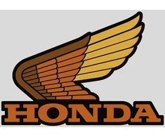 Honda aile vintage motociklo lipdukai – TR-989