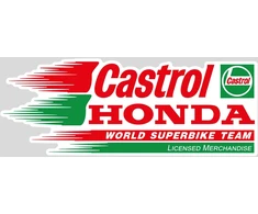 Honda Castrol motociklo lipdukai