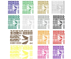 Honda CBF 500 motociklo logotipo lipdukų rinkinys, vinilo lipdukai