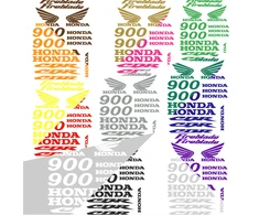 HONDA CBR 900 FIREBLADE motociklo logo lipdukų rinkinys