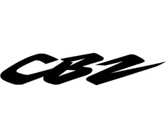 Honda cbz motociklo lipdukai