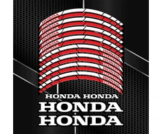 Honda Fireblade ratlankių lipdukai