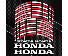 Honda motociklų ratlankių lipdukai universalus
