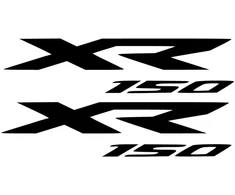 Honda Motorcycle Stickers Motociklo lipdukai Honda XR150, enduro / motokroso stiliaus, 2 vnt.
