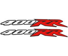 Honda Motorcycle Stickers Motociklo lipdukai Honda CBR400 Fireblade, retro stiliaus, 2 vnt.