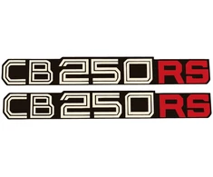 Honda Motorcycle Stickers Motociklo lipdukai Honda CB250RS, café racer stiliaus, retro stiliaus, 2 vnt.