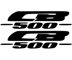 Honda Motorcycle Stickers Motociklo lipdukai Honda CB500, sportinio stiliaus, 2 vnt.