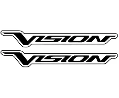 Honda Motorcycle Stickers Motorolerio lipdukai Honda Vision, 2 vnt.