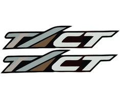 Honda Motorcycle Stickers Motorolerio lipdukai Honda Tact, retro stiliaus, 2 vnt.