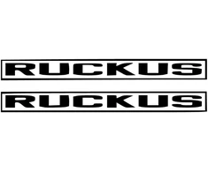 Honda Motorcycle Stickers Motorolerio lipdukai Honda Ruckus, 2 vnt.