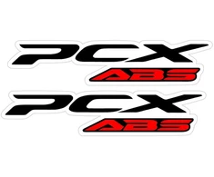 Honda Motorcycle Stickers Motorolerio lipdukai Honda PCX ABS, apdailos plastikams, 2 vnt.