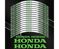 HONDA sport bike ratlankių lipdukai – patvarūs ir modernūs