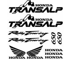 Honda Transalp 650 lipdukų rinkinys