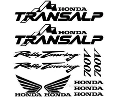 Honda Transalp 700V lipdukų rinkinys motociklo vinilo lipdukai